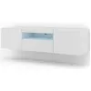 Image de FURNLUX Table TV AURA - Blanc