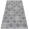 Image de RUGSX Tapis Spring Hexagone Bouclé Gris 80x150 cm