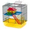 Image de Cage pour rongeurs Duvoplus Teddy 1 Jaune 36x24x36 cm 493/303