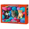 Image de Puzzle 1000 pièces chatons dans des pelotes de laine