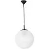 Image de Lampe suspension Aldex Globus noire Ø30 verre métal E27