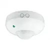 Image de Détecteur mouvement PIR plafond 300W IP20 blanc réglable