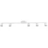 Image de Plafonnier moderne blanc 5 spots GU10 25W Sigma Sky