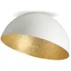 Image de Plafonnier dôme blanc/or 50 cm Sfera E27 Sigma 15W