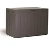 Image de Malle de rangement plastique - Ocre