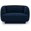 Image de Cosmopolitan design Fauteuil Tulum - Bleu roi