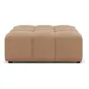 Image de Cxl by christian lacroix Pouf Luc velours - Beige foncé