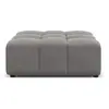 Image de Cxl by christian lacroix Pouf Luc en velours - Gris clair