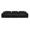 Image de Cxl by christian lacroix Canapé droit velours 4 places - Anthracite