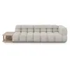 Image de Cosmopolitan design canapé droit modulable 4 places - beige