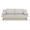 Image de Banquette convertible NAOTO - Tissu beige
