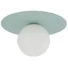Image de Plafonnier Globe Menthe 1xG9