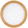 Image de Plafonnier encastré en bois 32,5 cm IP54 1 LED 24 W