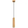 Image de Suspension tube striée laiton/noir GU10 Karbon Sollux