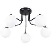 Image de Sollux Astral Plafonnier 5 lampes Noir
