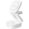 Image de Maxlife Chargeur sans fil 3-en-1 Qi Blanc