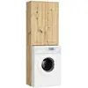 Image de Akord Armoire salle de bain machine à laver - Chêne