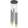 Image de Suspension minimaliste Sopel Due 5 noir/or 5xG9 Sigma