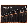 Image de Neo tools Jeu de 12 clés polygonales - Noir/orange