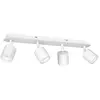 Image de Rampe 4 spots blancs orientables GU10 8W Demia Luminex