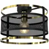 Image de Luminex plafonnier rond - noir