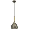 Image de Luminex Noak suspension métal or titane doré Ø17 E27 15W