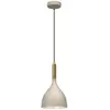 Image de Suspension métal beige doré Noak Ø17 E27 15W Luminex