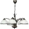 Image de Suspension Korfu patine dorée 5 globes E27 Luminex
