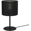 Image de Lampe de table loft noire grillage ?18 E27 Luminex