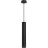 Image de Suspension tube noire mat Tibia Buble GU10 8W Luminex