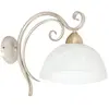 Image de Applique murale crème verre Aurora E27 15W Luminex