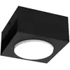 Image de Spot plafond carré noir mat 1xGX53 15W Luminex Ebru