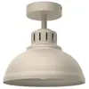 Image de Plafonnier industriel crème métal Sven E27 15W Luminex