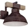 Image de Luminex Applique murale Hakon - Marron