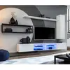 Image de Ensemble Meuble TV Design Switch IV 300cm Blanc & Noir