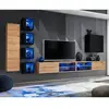 Image de Ensemble Meuble TV Switch XXVI 320cm Naturel & Noir