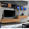 Image de Ensemble Meuble TV Design Switch III 280cm Naturel & Noir
