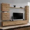 Image de Ensemble Meuble TV Switch Lamel VIII 280cm Naturel
