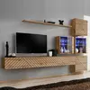 Image de Ensemble Meuble TV Switch Lamel XIX 310cm Naturel