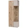 Image de Meuble de Rangement Haut Rainuré Catalina 197cm Naturel