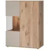 Image de Meuble de Rangement Bas Rainuré Catalina 120cm Naturel