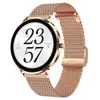 Image de Maxcom Montre Connectée Sports FW27 Modèle Selen AMOLED avec Suivi Bien-Être Doré / marron