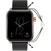 Image de Maxcom Montre Connectée pour Femme Modèle FW64 Oxygen 2 avec Bracelet Bijou Intégré Noir