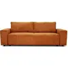 Image de Cstore Canapé droit fixe 4 places - Terracotta