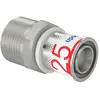 Image de raccord à sertir - filetage mâle - s-press plus - 25 vers 1 pouce - uponor 1070508