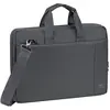 Image de Rivacase Sac pour Ordinateur 15.6" avec Compartiments Rembourrés et Bandoulière Gris