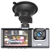 Image de Partel Dashcam 3 Caméras Embarquée pour Voiture avec Microphone et Haut-parleur Noir