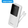 Image de Vention Power Bank 20 000mAh - USB-C inclus - Blanc