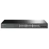 Image de Switch TP-Link JetStream 28 ports 10/100/1000 Mbps PoE+ Noir (TL-SG2428P)