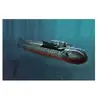 Image de Hobby boss maquette sous-marin Oscar II - Noir et rouge
